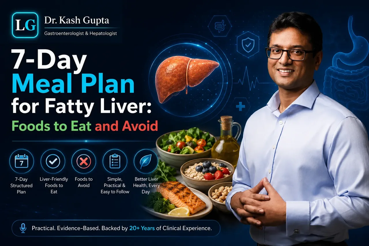 7-Day Meal Plan for Fatty Liver: Foods to Eat and Avoid
