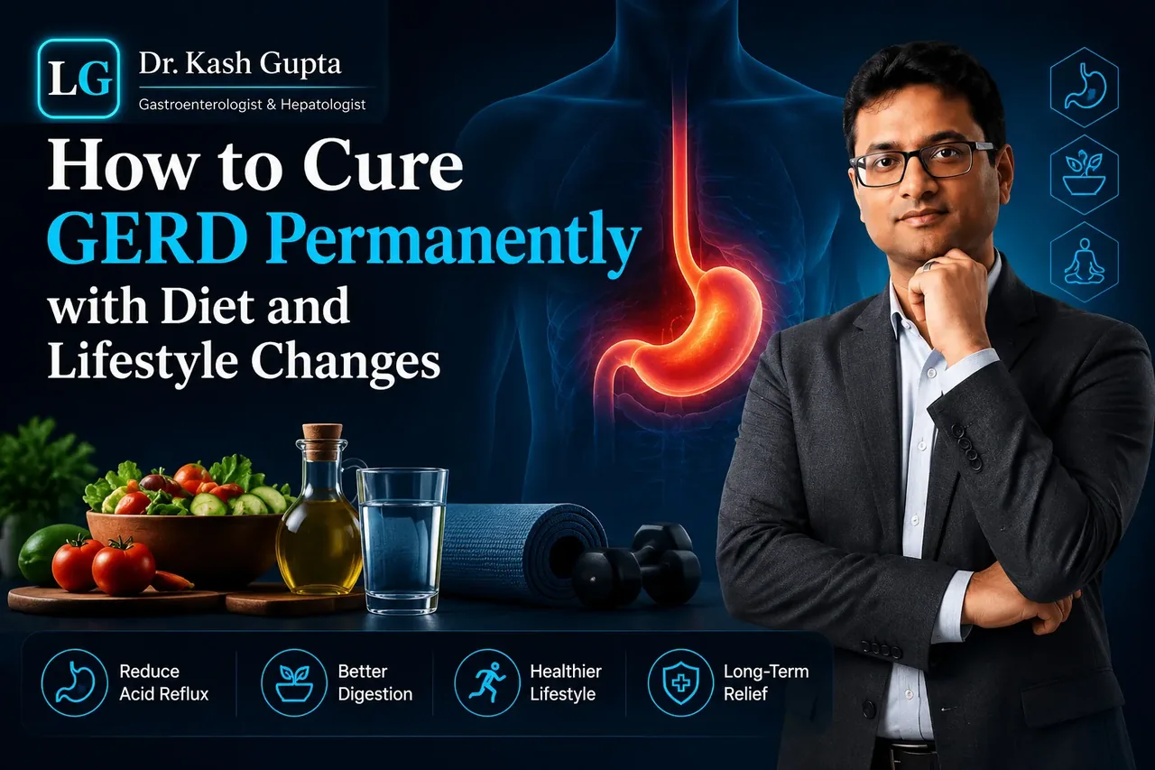 How to Cure GERD Permanently with Diet and Lifestyle Changes