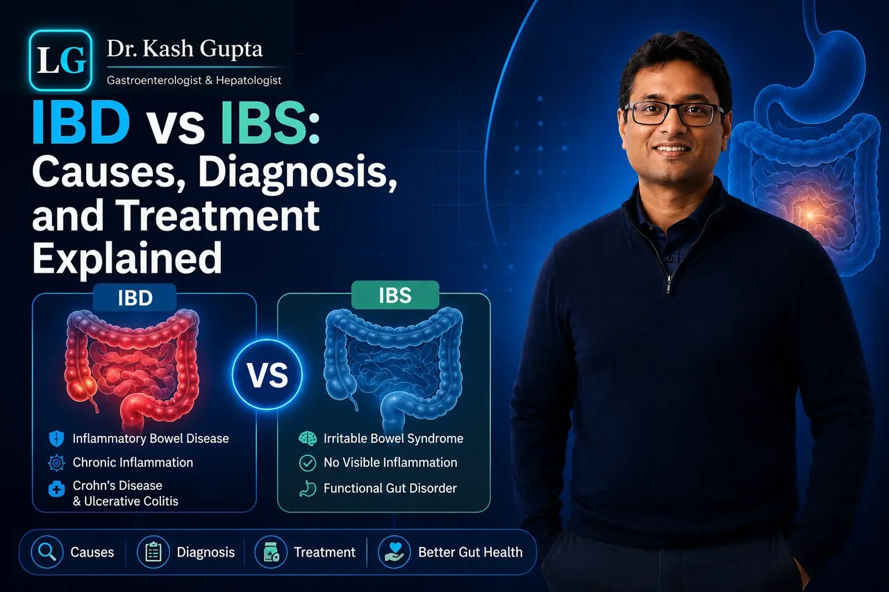IBD vs IBS: Causes, Diagnosis, and Treatment Explained